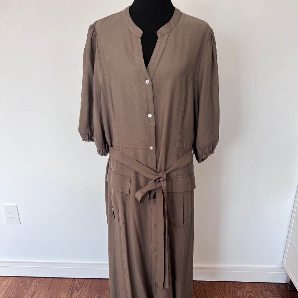 City Chic Refinity Plus Size Shirt Dress